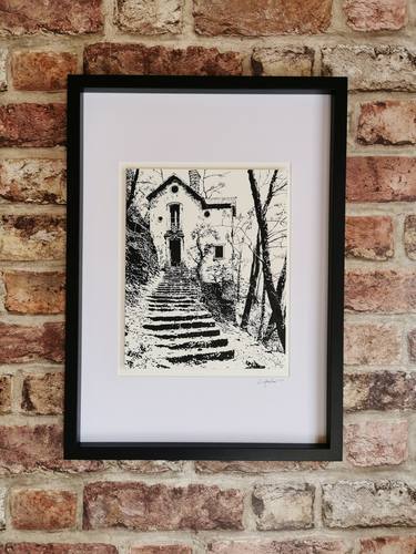 Original Black & White Architecture Drawings by Robert Andler-Lipski