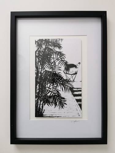 Original Black & White Botanic Drawings by Robert Andler-Lipski