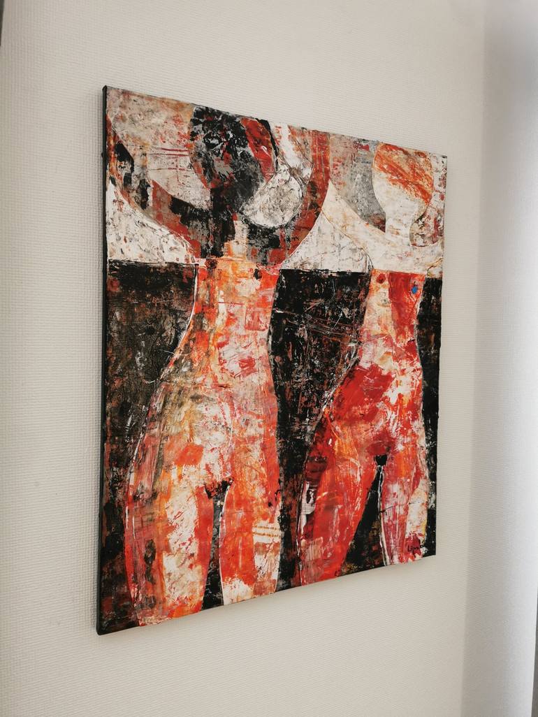 Original Figurative Abstract Painting by Robert Andler-Lipski