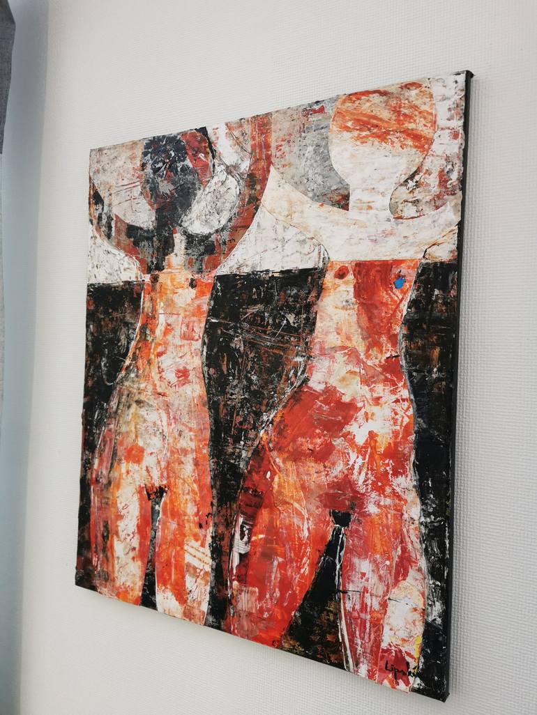 Original Figurative Abstract Painting by Robert Andler-Lipski