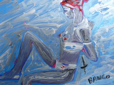 Print of Nude Paintings by BB Bango