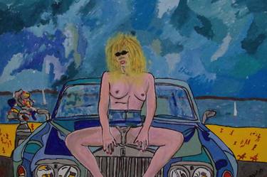 Original Pop Art Automobile Paintings by BB Bango