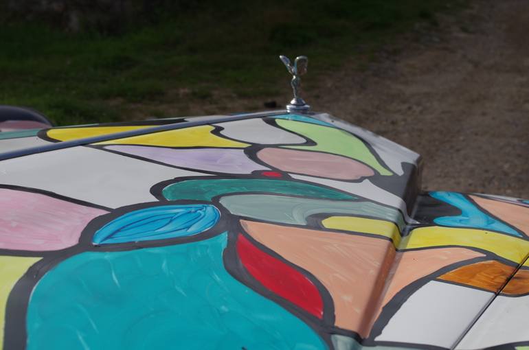 Original Abstract Patterns Sculpture by Bb Bango