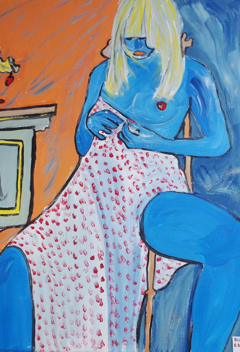 Print of Pop Art Nude Painting by Bb Bango