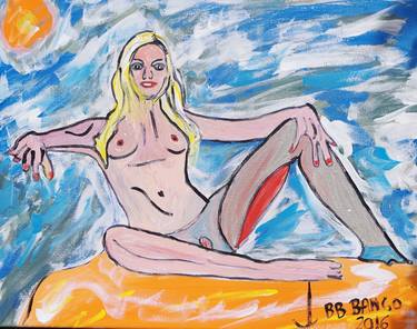 Original Pop Art Erotic Paintings by BB Bango