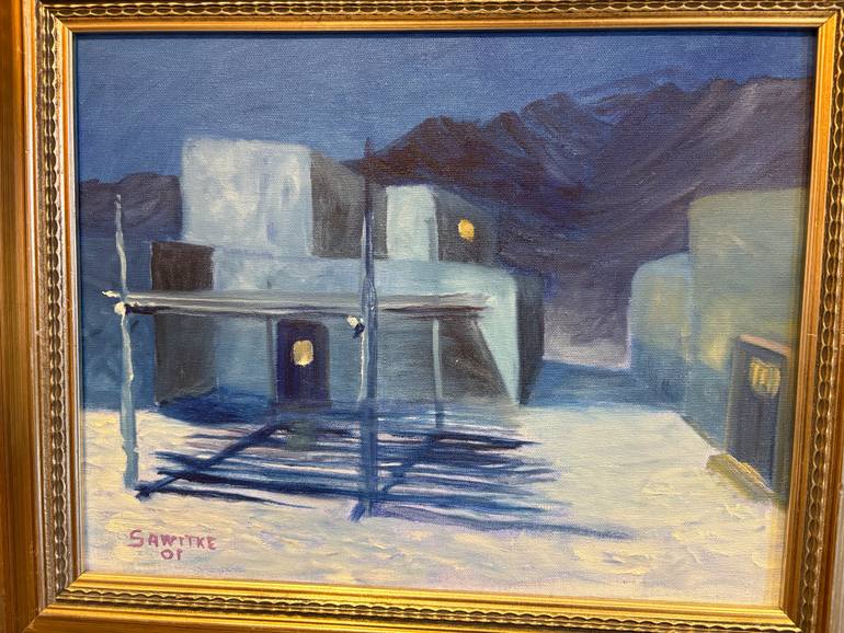 Original Realism Home Painting by Allen Sawitke
