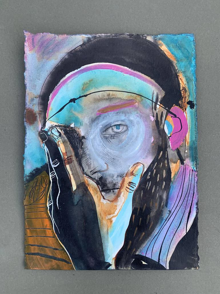 Original Expressionism Portrait Painting by stefan venbroek