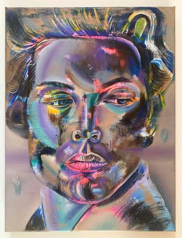 Original Figurative Portrait Painting by Stefan Venbroek