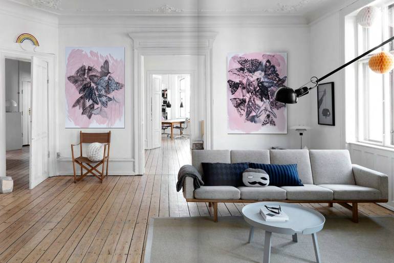 Original Modernism Nature Painting by Katarzyna Swinarska