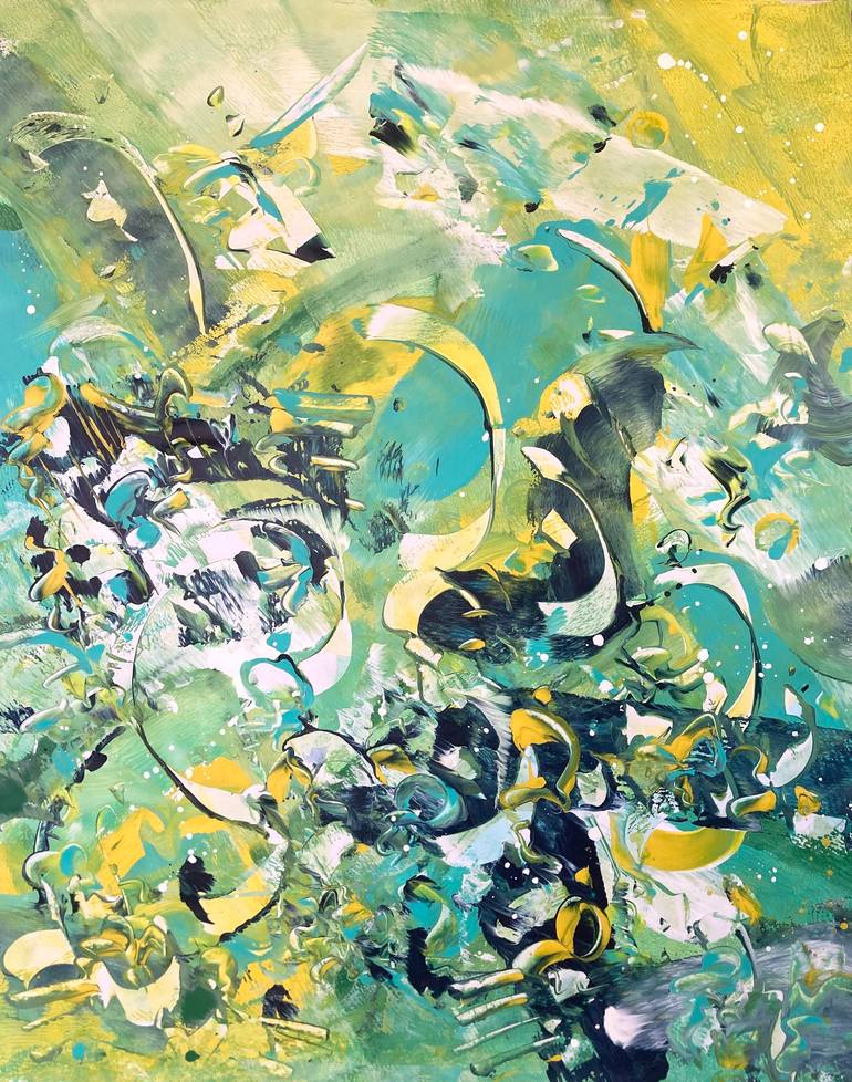Original  Painting by delphine bernard