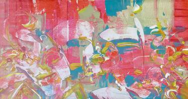 Original Abstract Expressionism Abstract Paintings by Delphine Bernard
