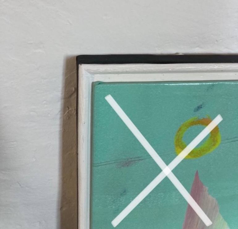 Original Abstract Expressionism Abstract Painting by Delphine Bernard