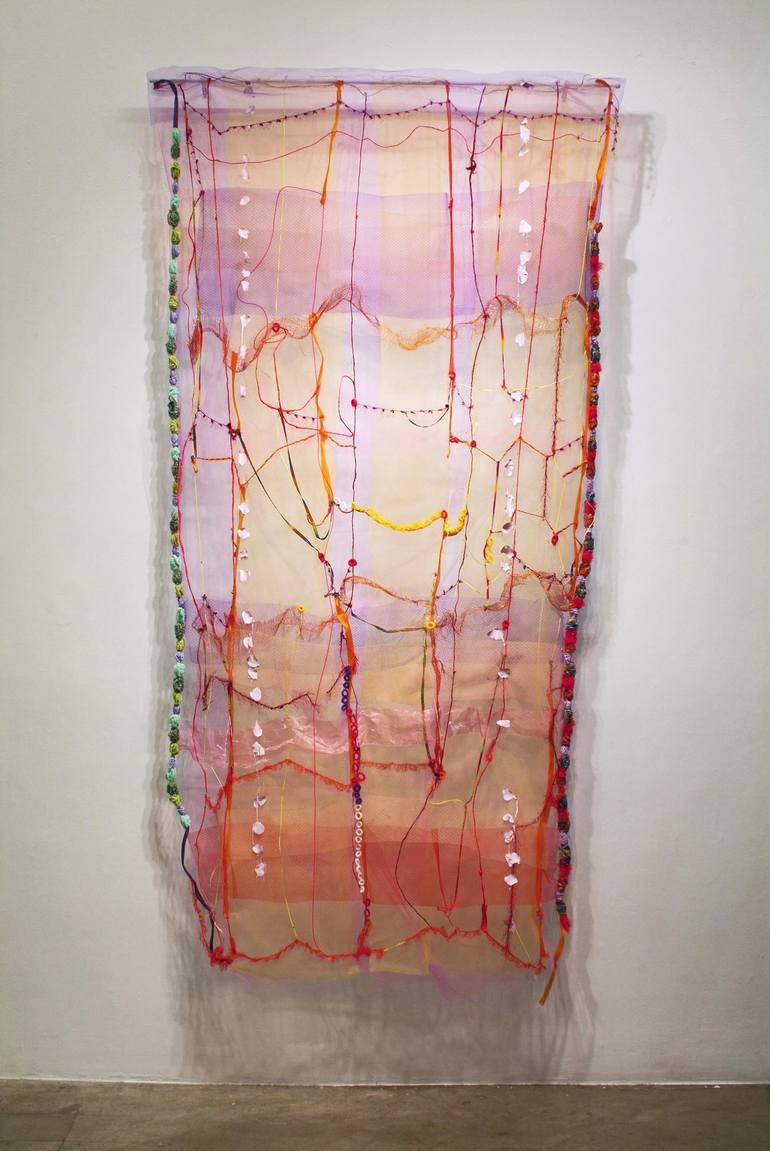 Original Abstract Expressionism Abstract Sculpture by Cathy Breslaw