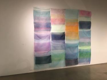 Original Abstract Installation by Cathy Breslaw