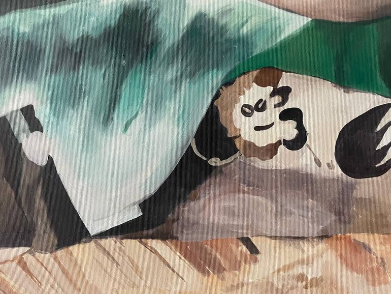 Original Contemporary Women Painting by Marek Hospodarsky