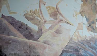 Print of Expressionism Nude Paintings by Marek Hospodarsky