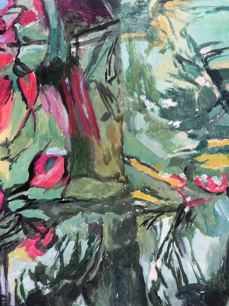 Original Abstract Expressionism Abstract Painting by Marek Hospodarsky