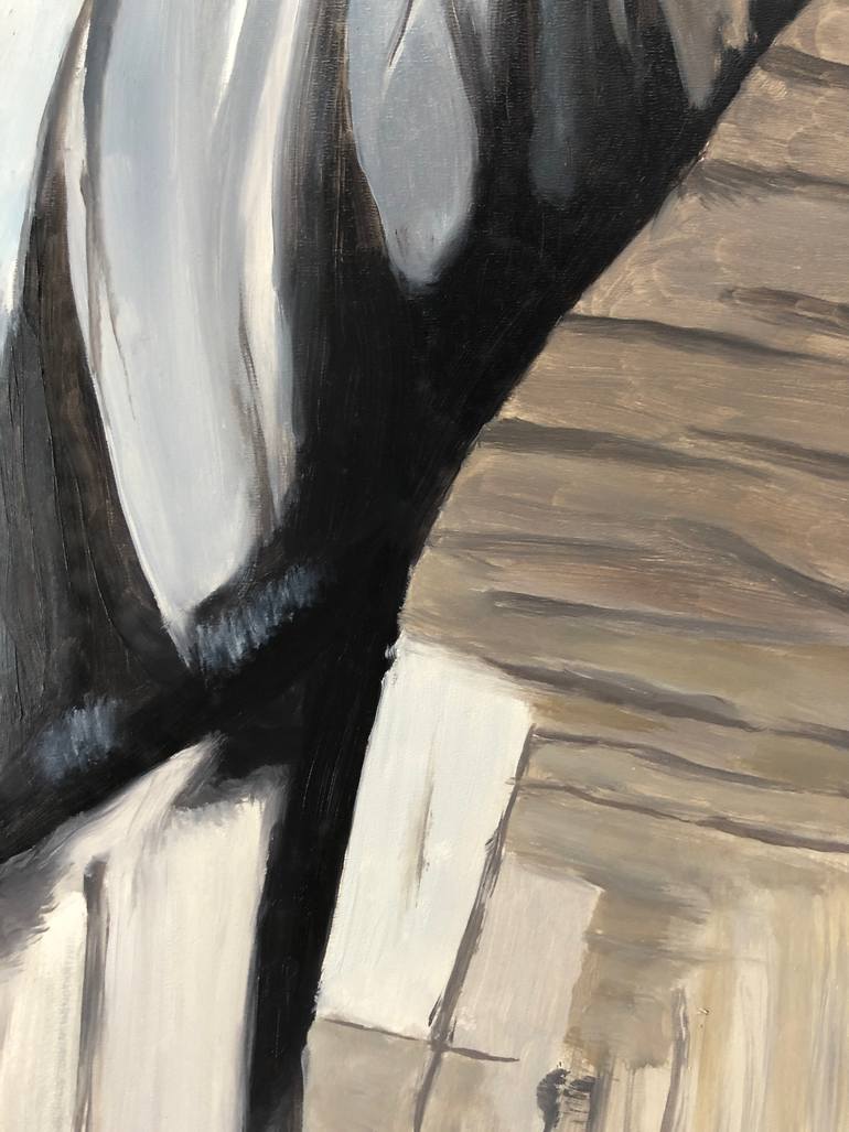 Original Conceptual Abstract Painting by Marek Hospodarsky