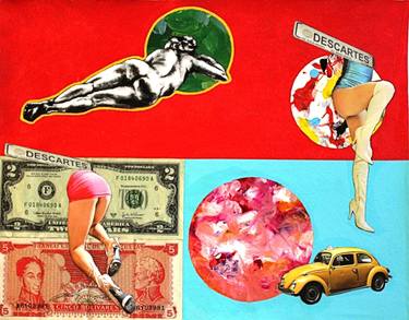 Print of Surrealism Popular culture Collage by Abel Ortiz