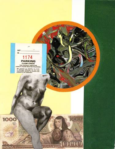 Print of Figurative Nude Collage by Abel Ortiz
