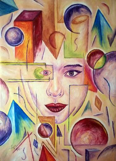 Print of Surrealism Portrait Paintings by Pamviles Apm