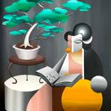 In the shade of Bonsai by Paulina Taranek