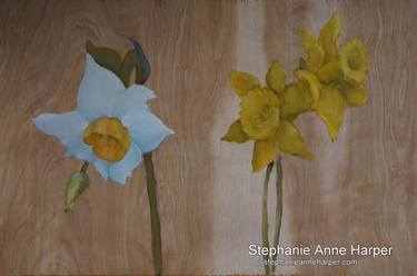 Original Realism Floral Painting by Stephanie Harper