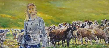 Print of Figurative Rural life Paintings by Maria Dimitriou