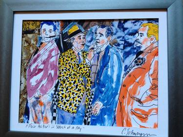 Print of Figurative Celebrity Paintings by Carl Schumann