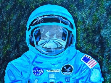 Original Outer Space Paintings by Carl Schumann