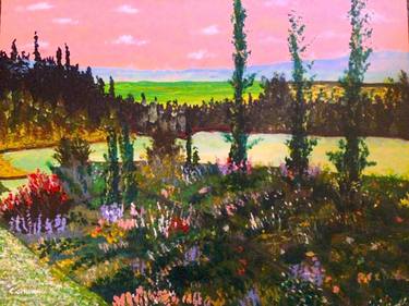 Original Landscape Paintings by Carl Schumann
