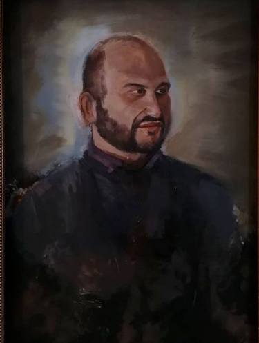 Original Portrait Painting by Giovanni Scifo