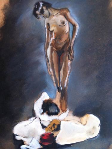 Original Realism Nude Paintings by Giovanni Scifo