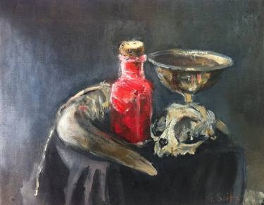 Original Still Life Paintings by Giovanni Scifo