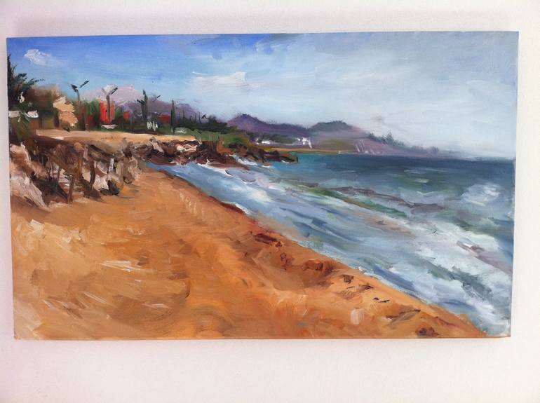 Original Beach Painting by Giovanni Scifo