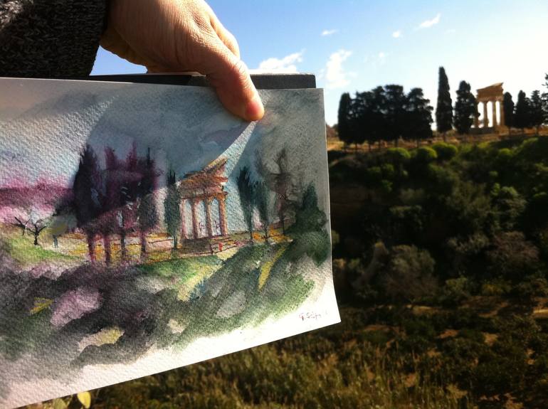 Original Landscape Painting by Giovanni Scifo