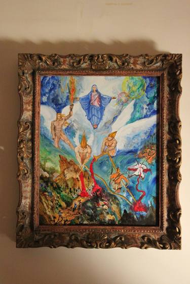 Original Expressionism Religious Paintings by Giovanni Scifo
