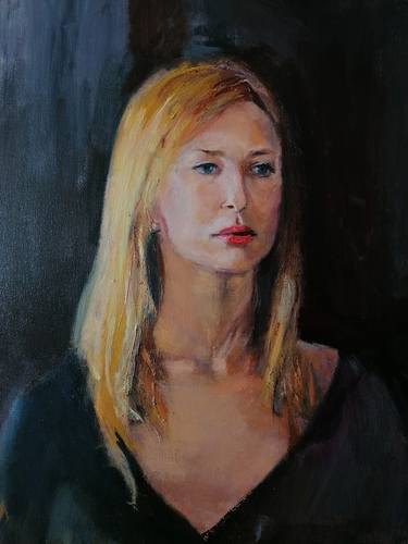 Print of Figurative Portrait Paintings by Giovanni Scifo