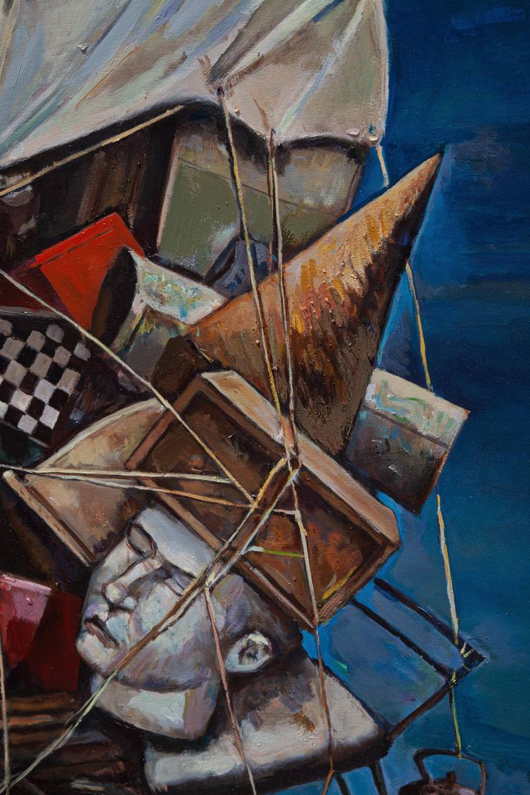 Original Figurative People Painting by Giovanni Scifo