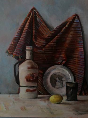Original Still Life Paintings by Giovanni Scifo