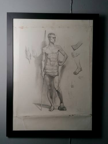 Original Figurative Nude Drawings by Giovanni Scifo