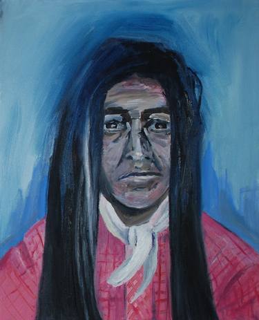Original Expressionism People Paintings by David Gosling