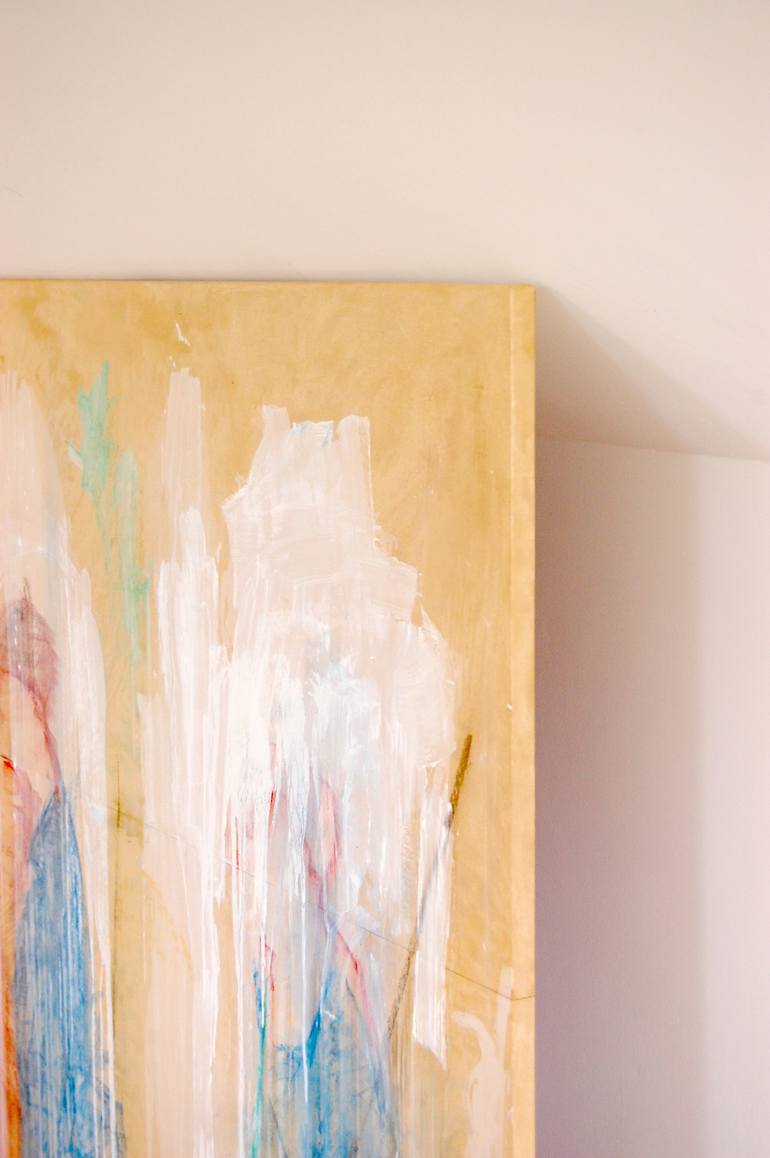Original Abstract Expressionism Abstract Painting by Bernhard Gaul
