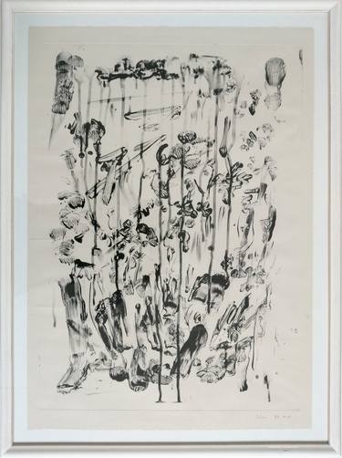 Print of Abstract Floral Printmaking by Bernhard Gaul