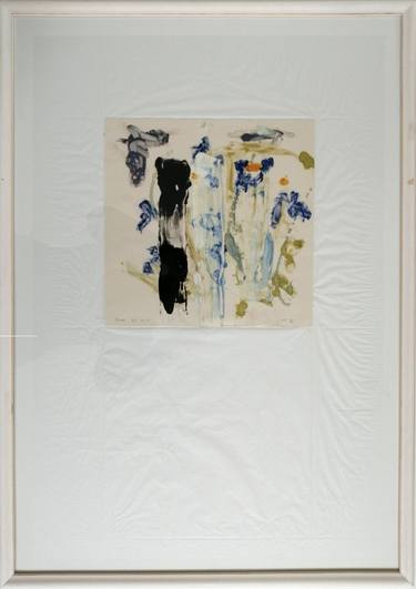 Saatchi Art Artist Bernhard Gaul; Printmaking, “Irises - Monoprint - Limited Edition of 4” #art