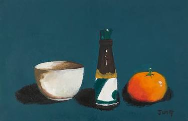 Original Fine Art Still Life Paintings by Jung Nowak