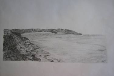 Original Realism Seascape Drawings by Jung Nowak