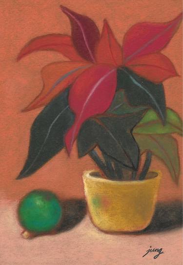Original Impressionism Botanic Paintings by Jung Nowak