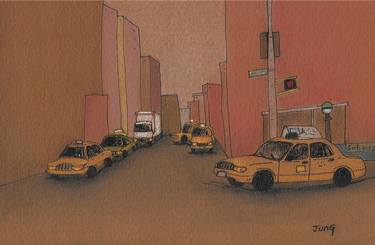 Original Car Paintings by Jung Nowak