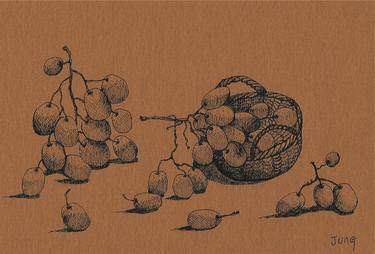 Original Food Drawings by Jung Nowak